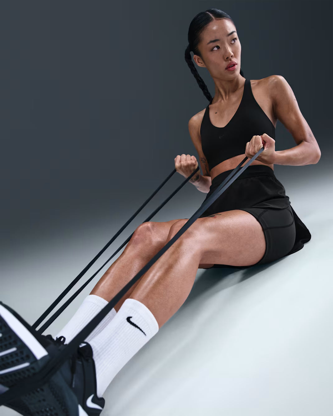Nike Universa Stash 2-in-1 5 Inch Women's Running Shorts - Black