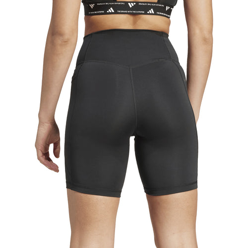 Adidas Optime Essentials Stash Pocket 7-inch Women's Tights - Black