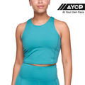 Hoka Elaro Crop Bra - Oceanic