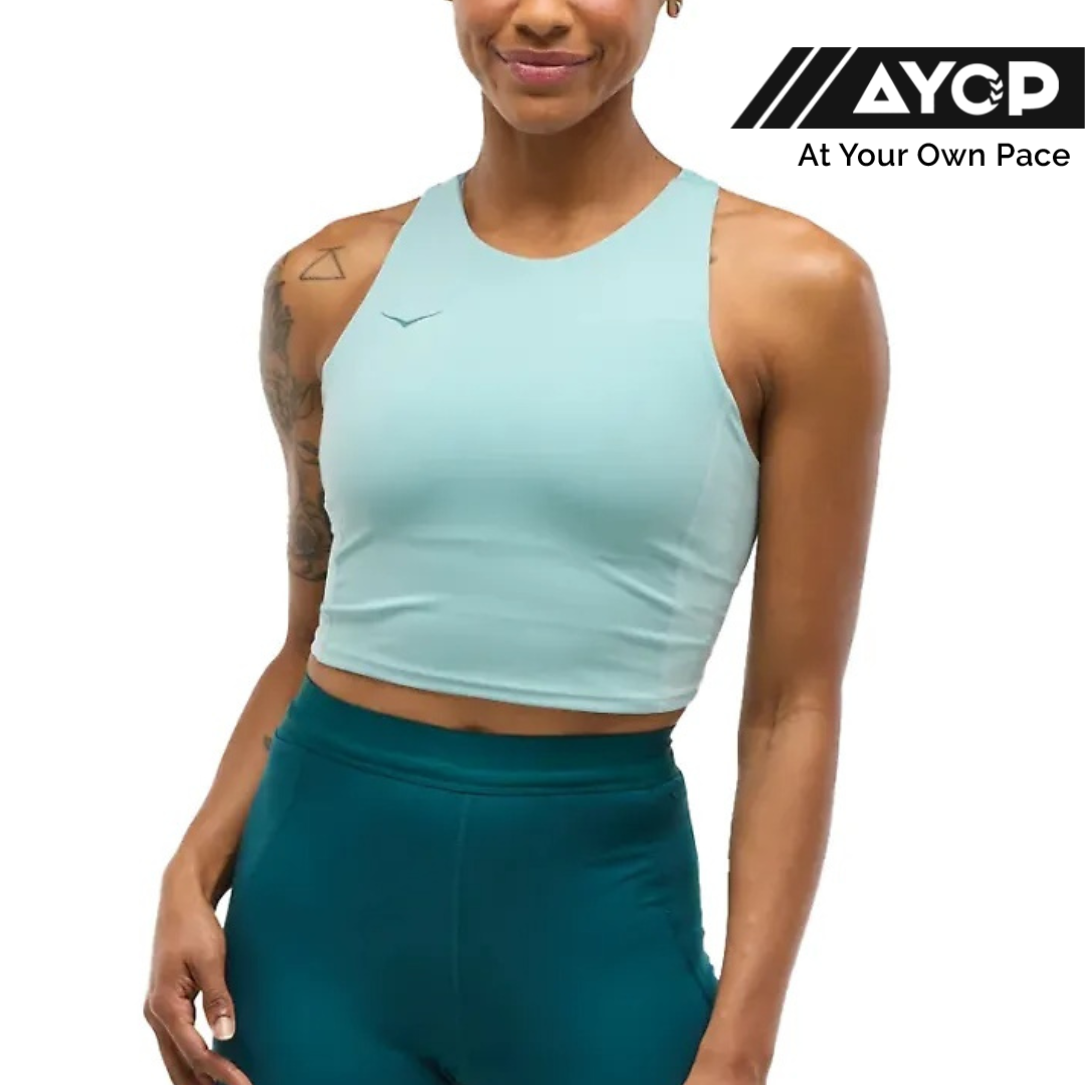 Hoka Elaro Crop Bra - Druzy
