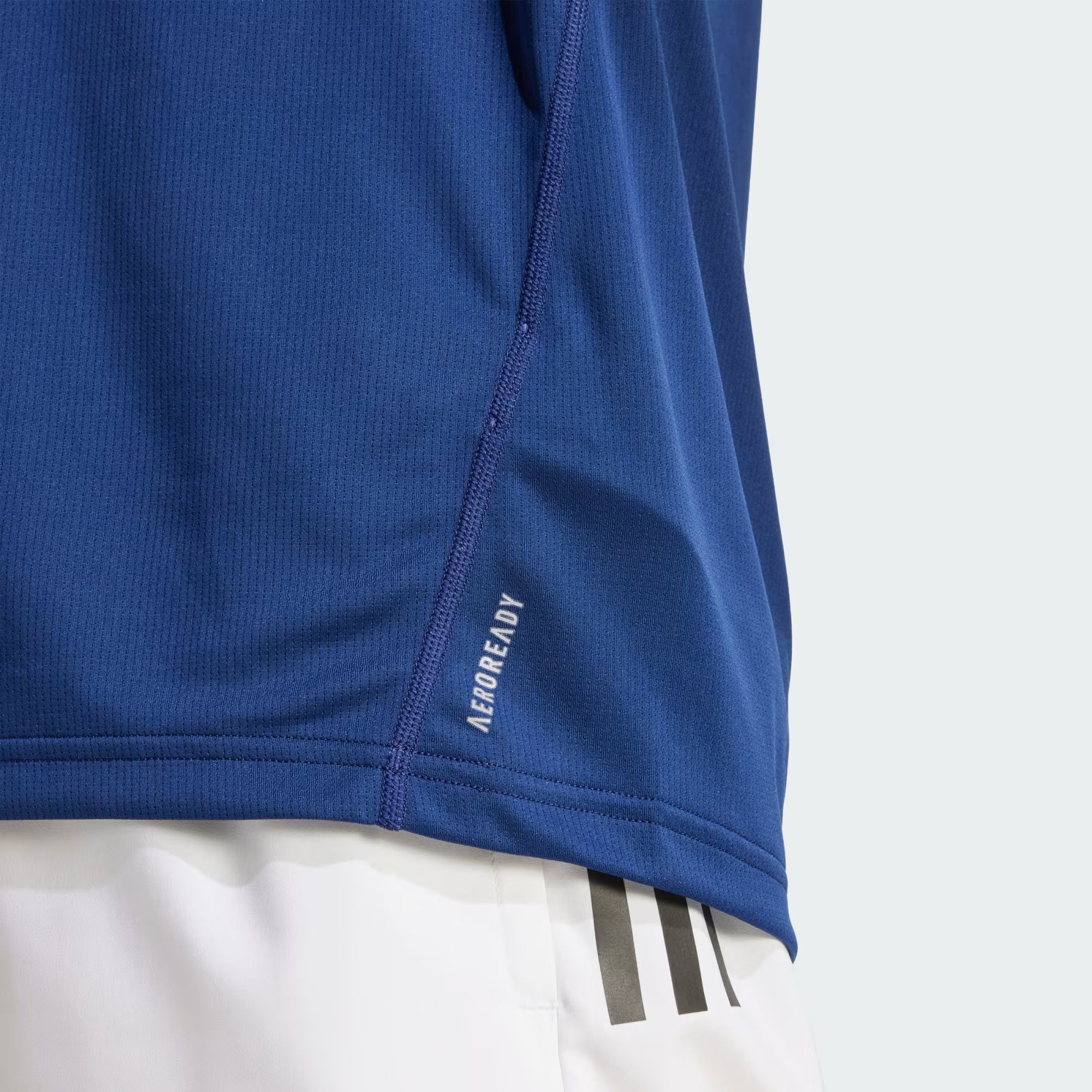 Adidas Run It Tee Men's Running T-Shirt - Blue Fushion