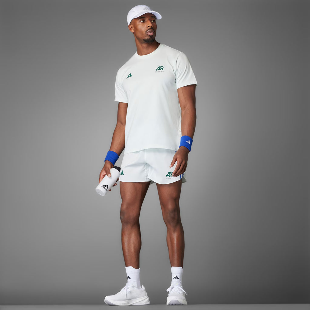 Adidas Runner Tee Short Sleeve Unisex Running T-Shirt - Light Green