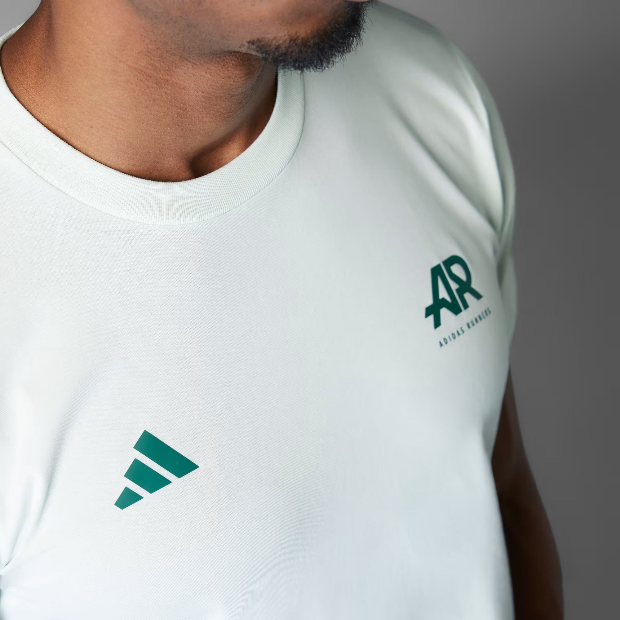 Adidas Runner Tee Short Sleeve Unisex Running T-Shirt - Light Green