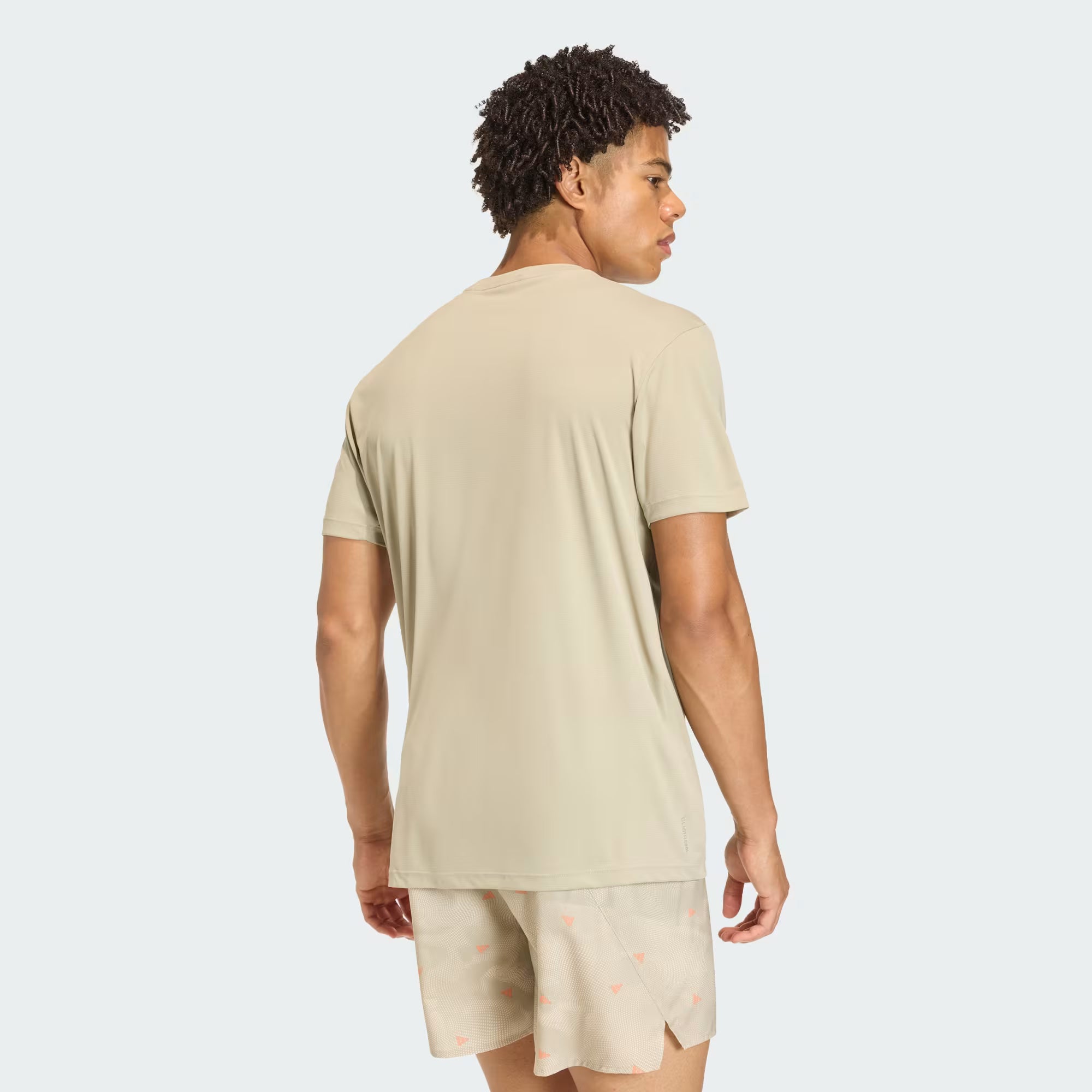 Adidas Adi365 Essentials Brand Love Men's Running T-shirt - Brown