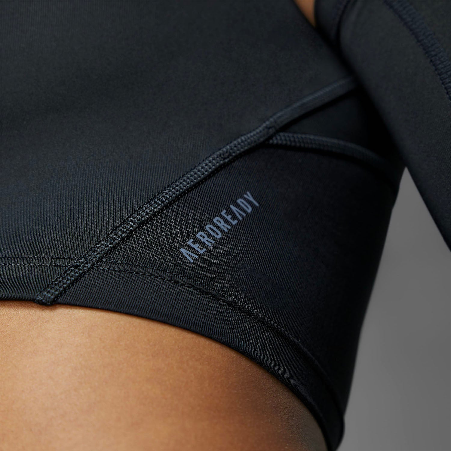 Adidas Adizero Essential Running Crop Top - Black