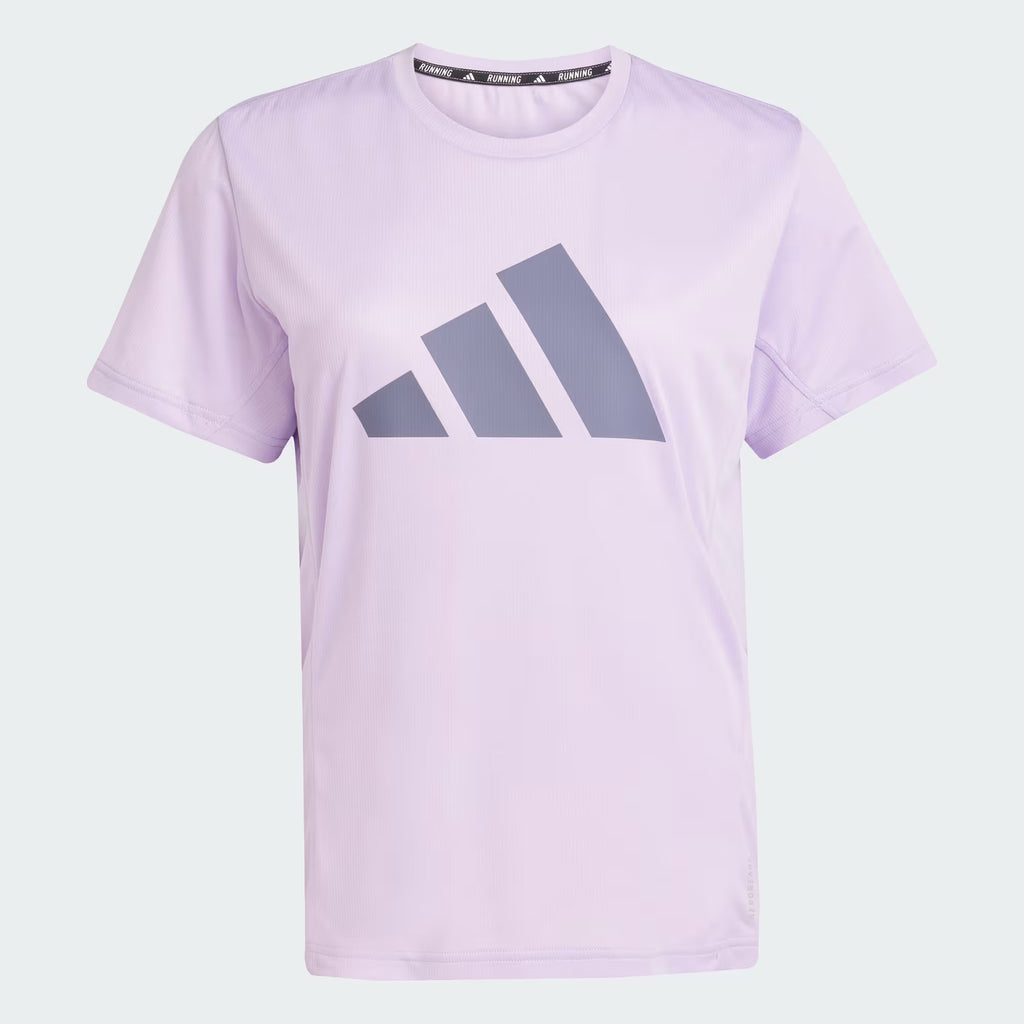Adidas Run It Tee Women's Running T-Shirt - Powder Teal