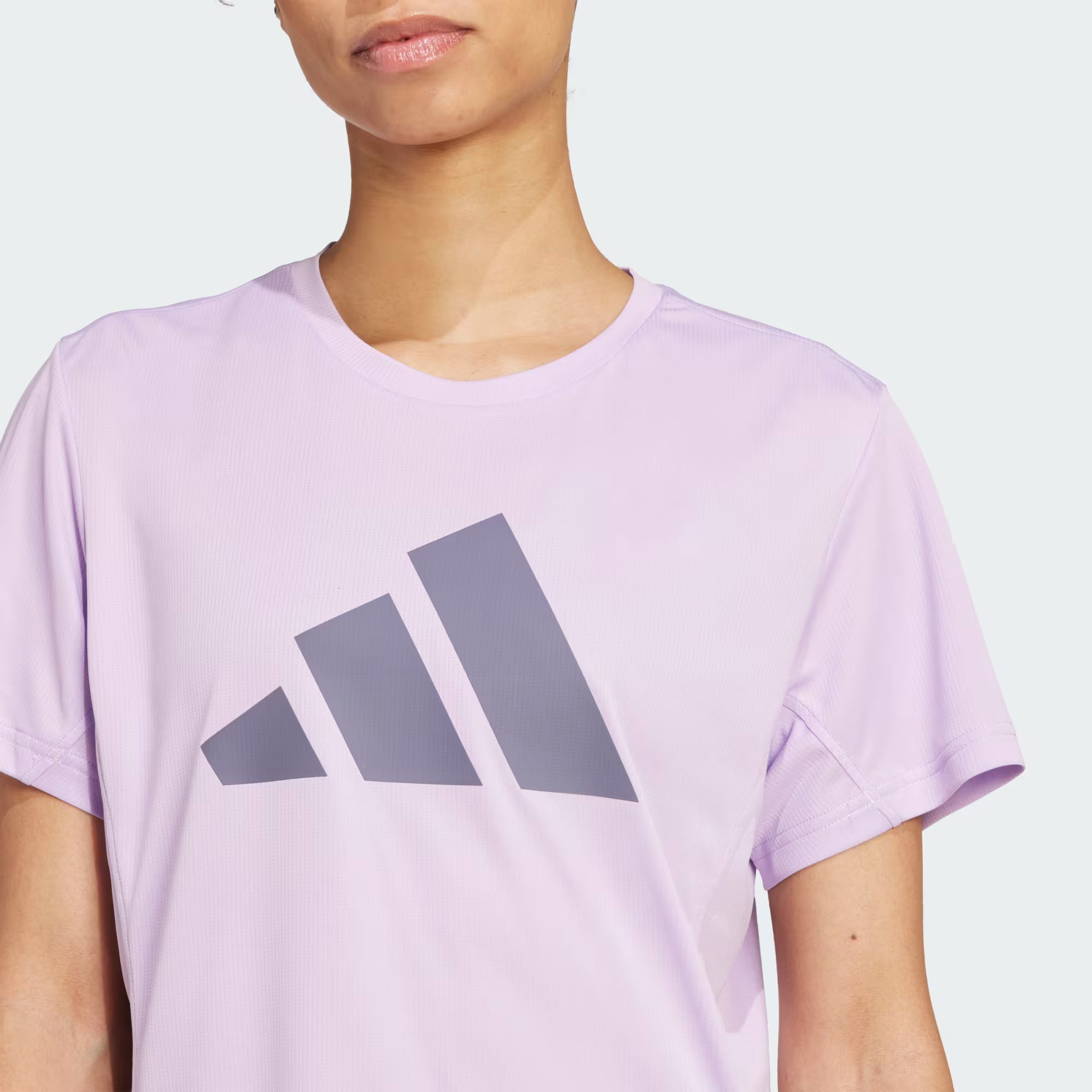 Adidas Run It Tee Women's Running T-Shirt - Powder Teal