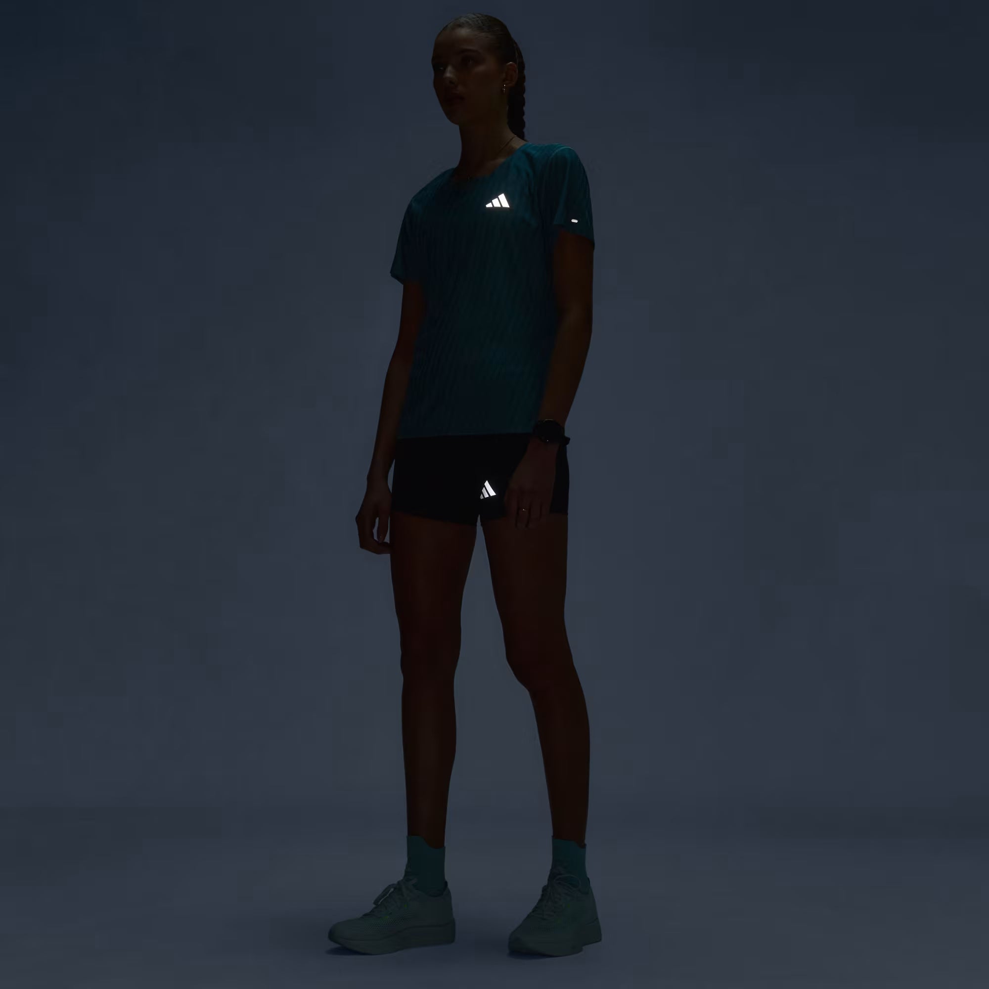 Adidas Climacool+ Adi365 Short Sleeve Women's Running T-Shirt - Preloved Teal