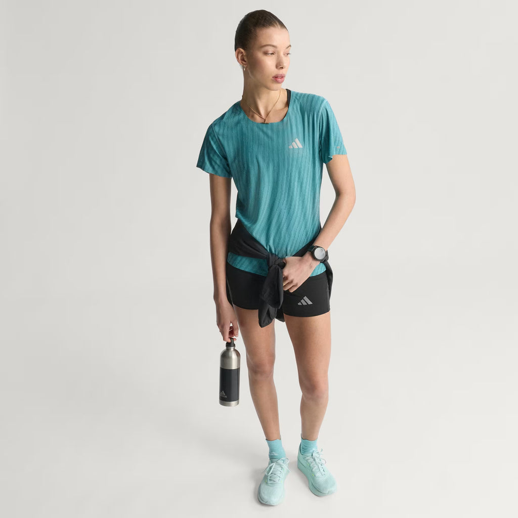 Adidas Climacool+ Adi365 Short Sleeve Women's Running T-Shirt - Preloved Teal