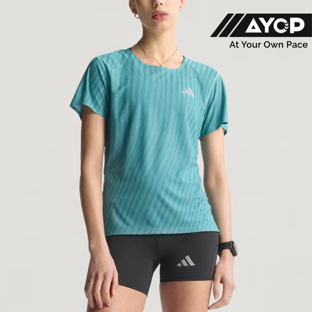 Adidas Climacool+ Adi365 Short Sleeve Women's Running T-Shirt - Preloved Teal