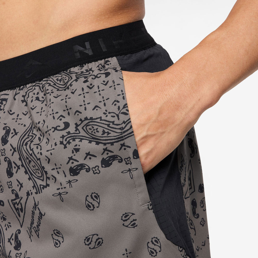 Nike Trail Graphic 6-inch Brief-lined Men’s Running Shorts - Cave Stone