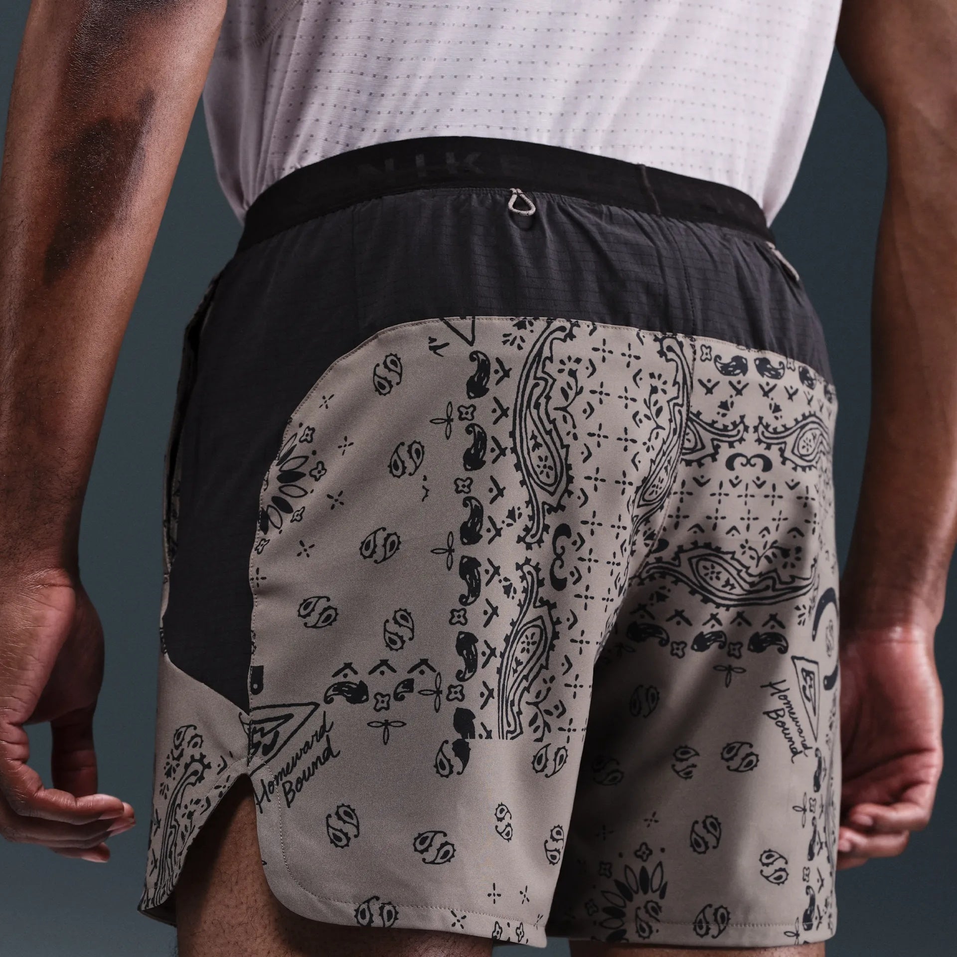 Nike Trail Graphic 6-inch Brief-lined Men’s Running Shorts - Cave Stone