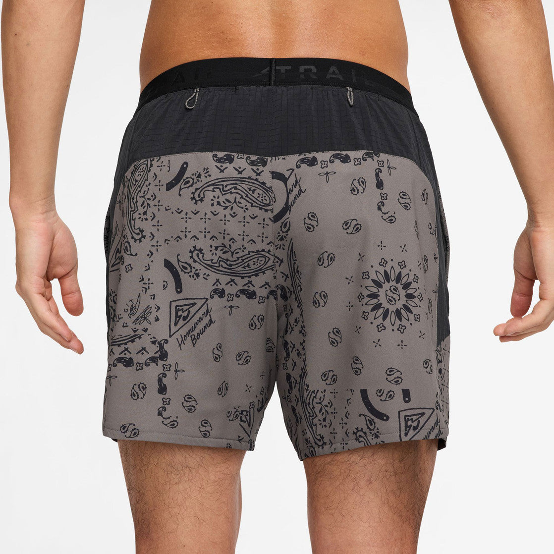 Nike Trail Graphic 6-inch Brief-lined Men’s Running Shorts - Cave Stone