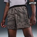 Celana Pendek Lari Pria Nike Trail Graphic 6 Inci Berlapisan Brief - Cave Stone