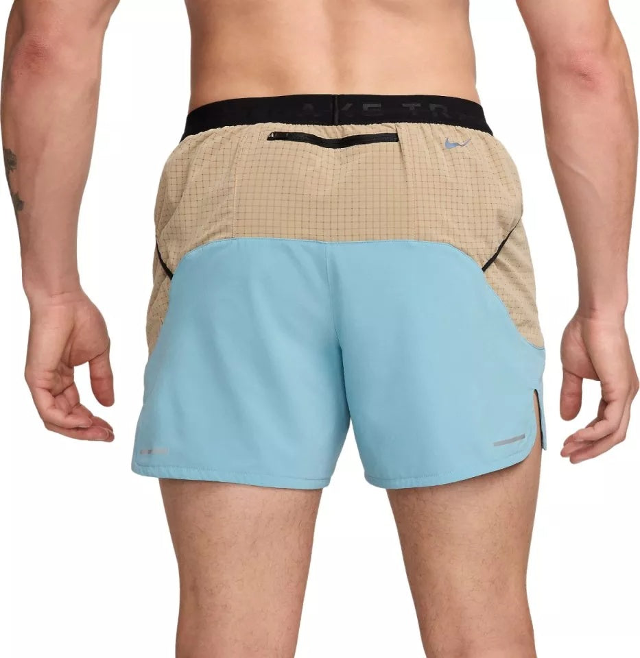 Nike Trail Dri-FIT Flex Stride 5-inch Brief-lined Men’s Running Shorts - Denim Khaki
