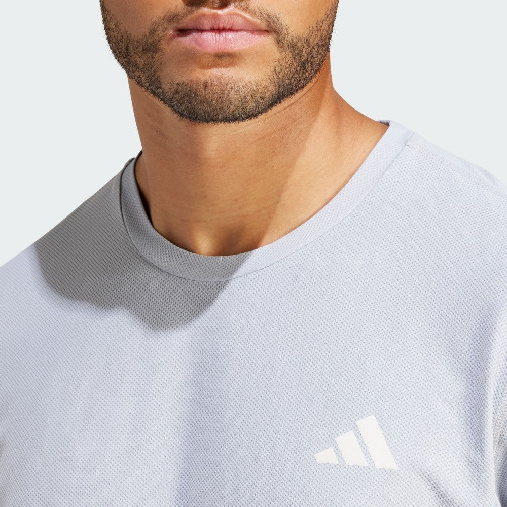 Adidas Own The Run Men's Running T-Shirt - Grey