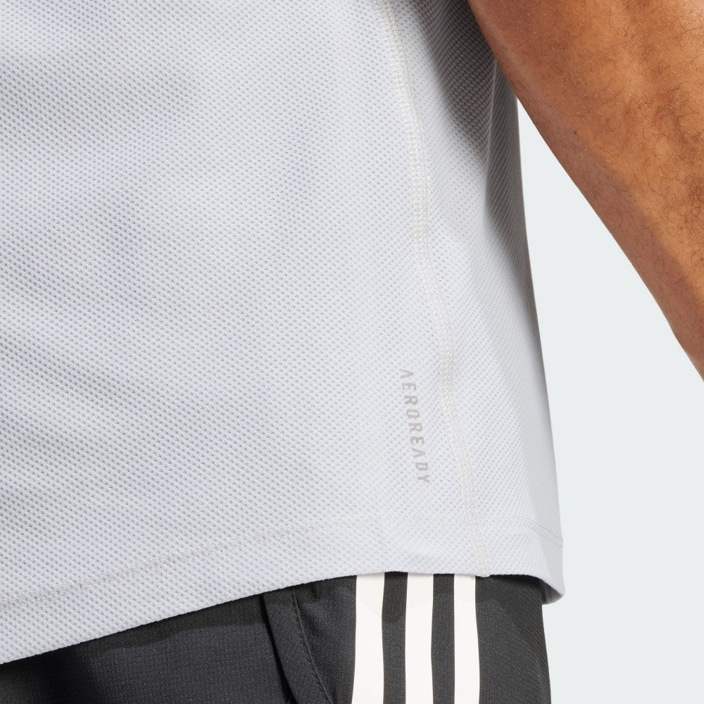 Adidas Own The Run Men's Running T-Shirt - Grey
