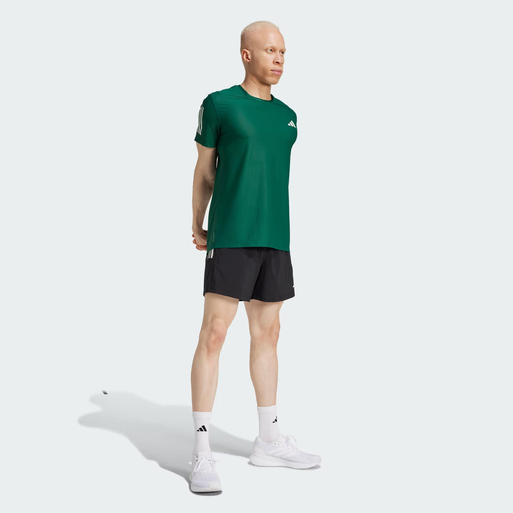 Adidas Own The Run Men's Running T-Shirt - Green