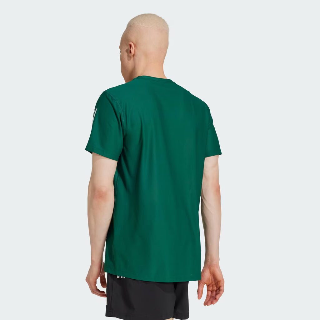 Adidas Own The Run Men's Running T-Shirt - Green