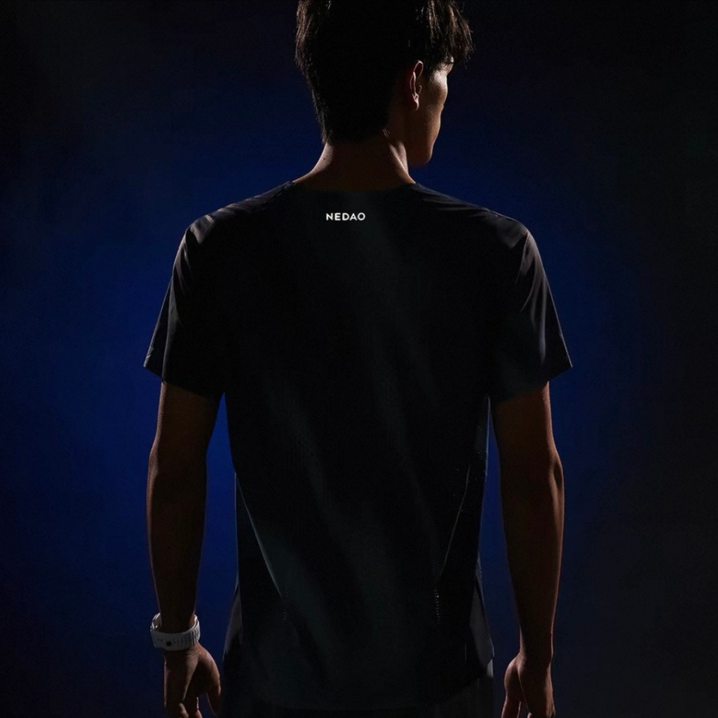 Nedao QiFlow Vortex Aurora Short Sleeve Men's Running T-Shirt
