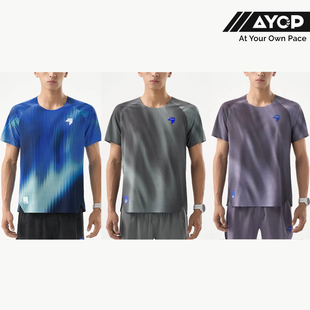 Nedao QiFlow Vortex Aurora Short Sleeve Men's Running T-Shirt
