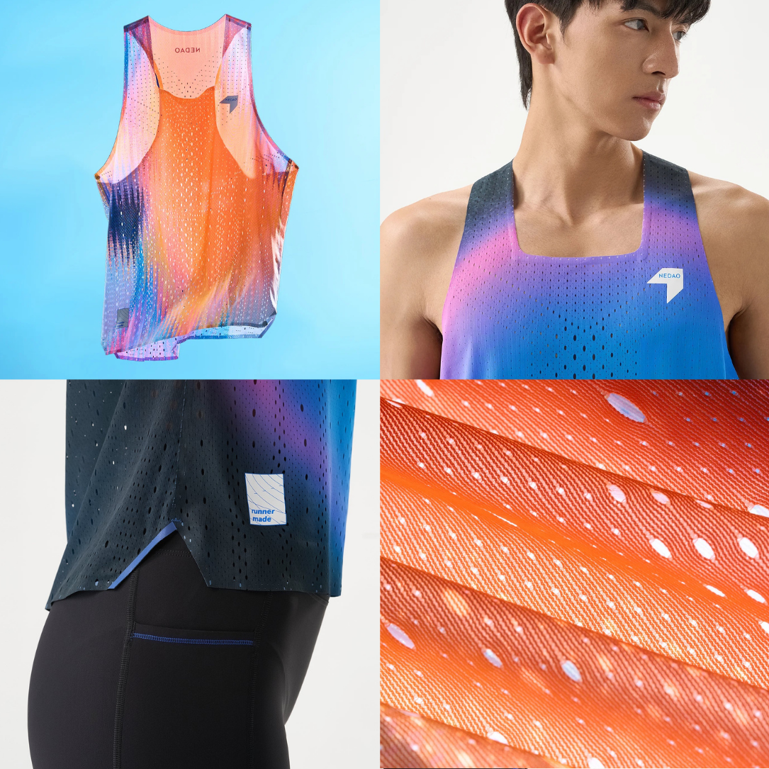 Nedao QiFlow Vortex Running Singlet