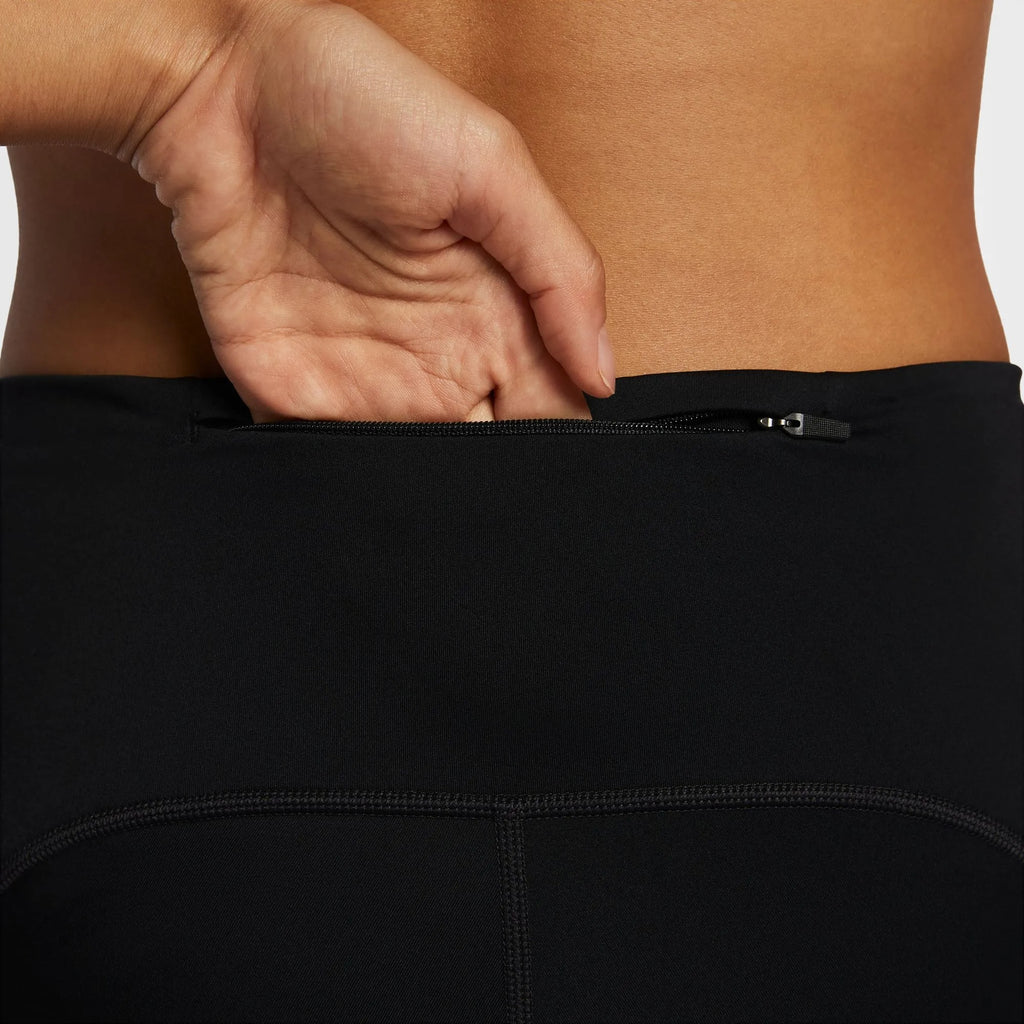 Nike Swift High-Waisted 7/8 with Pocket Women's Running Leggings - Black