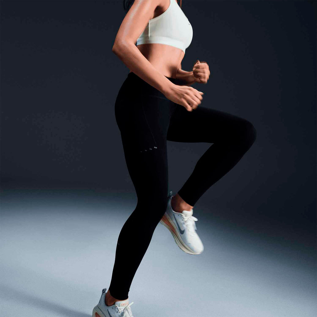 Nike Swift High-Waisted 7/8 with Pocket Women's Running Leggings - Black