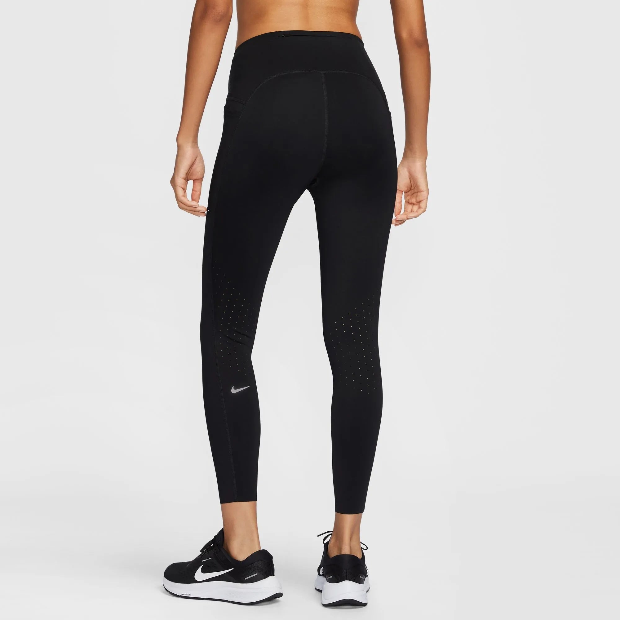 Nike Swift High-Waisted 7/8 with Pocket Women's Running Leggings - Black