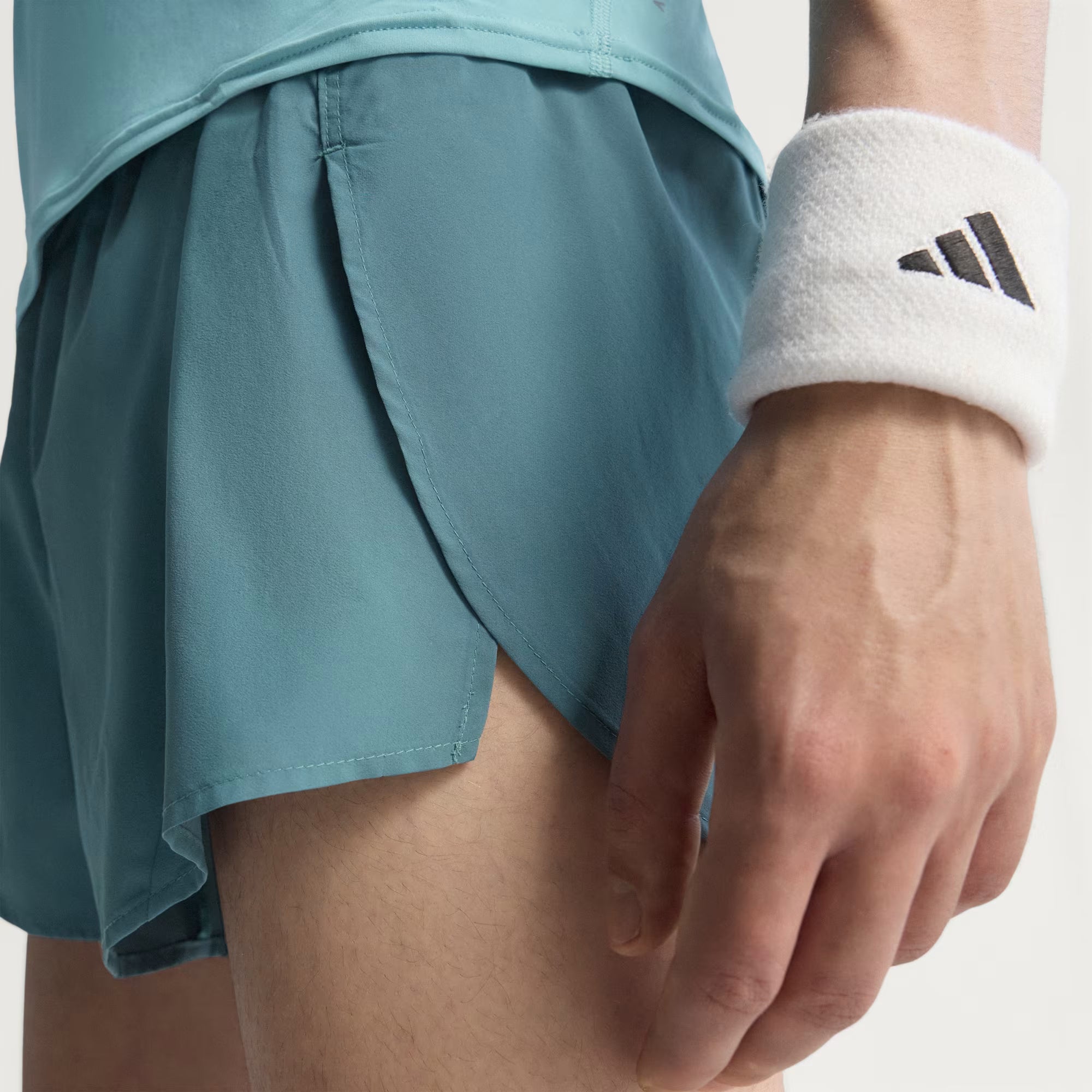 Adidas Adizero Essentials Split Men's Running Shorts - Preloved Teal