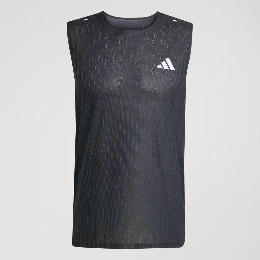 Adidas Adi365 Climacool+ Men's Running Tank Top - Black/Grey Six