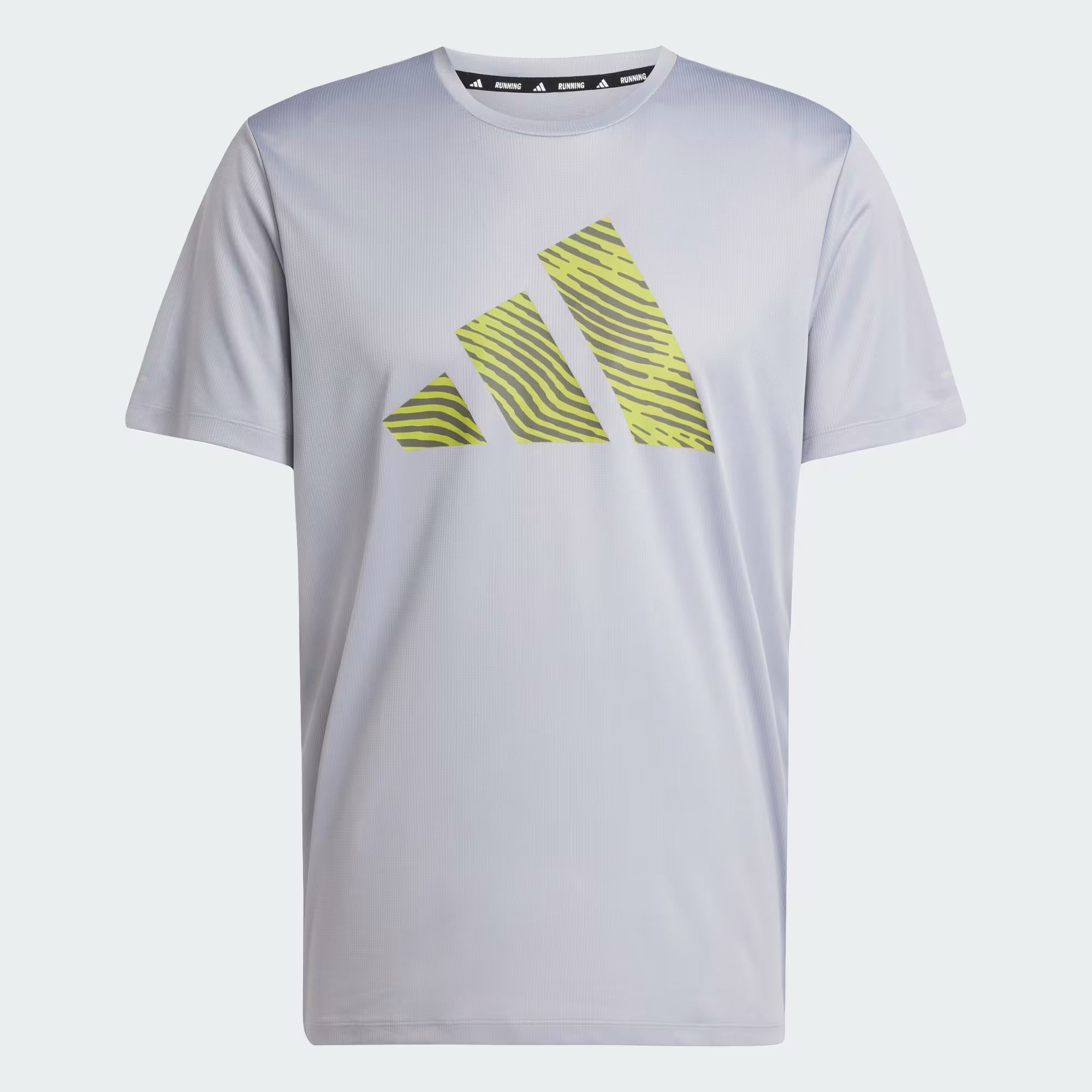 Adidas Adi365 Essential Brand Love Men's Running T-Shirt - Hello Silver