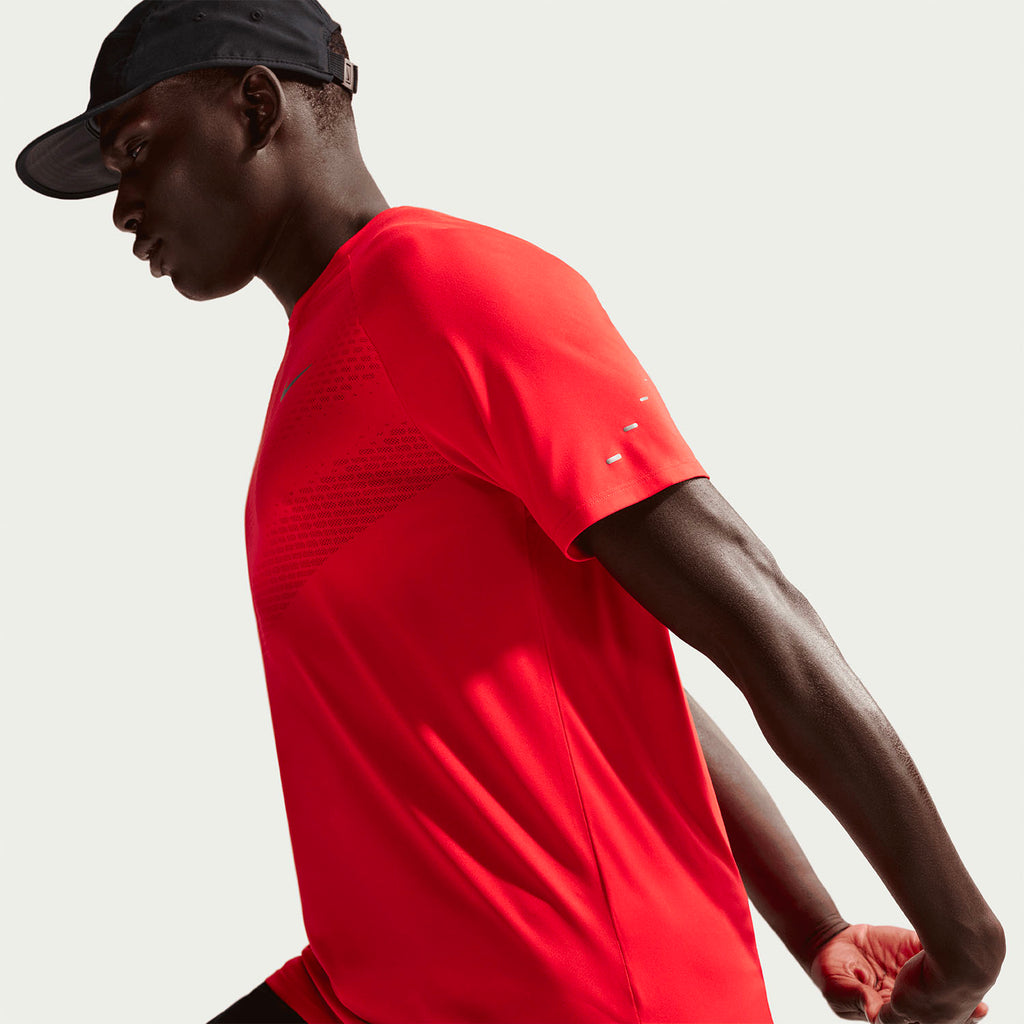 Nike Dri-FIT Stride ADV Men's Running Short Sleeve - Light Crimson