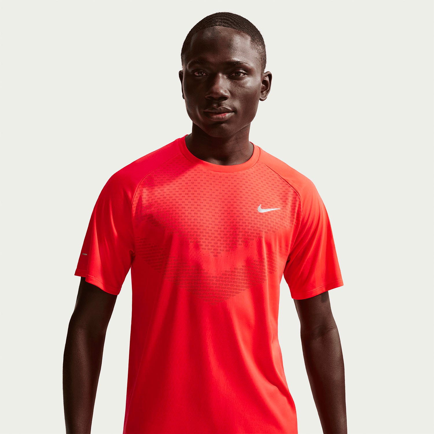 Nike Dri-FIT Stride ADV Men's Running Short Sleeve - Light Crimson