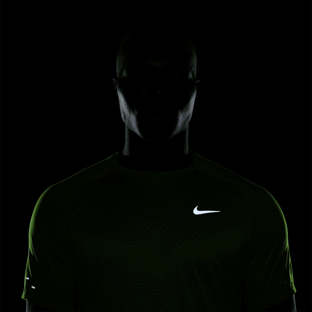 Nike Dri-FIT Stride ADV Men's Running Short Sleeve - Lime Blast
