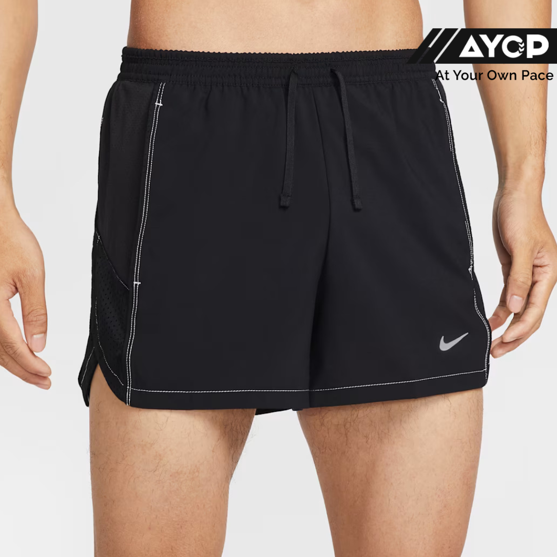 Nike Dri-FIT Retro 4" Brief-lined Men's Running Shorts - Black