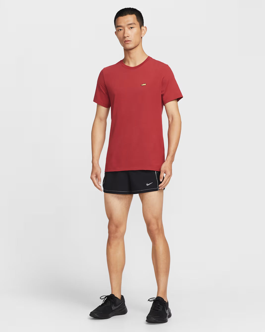 Nike Dri-FIT Retro 4" Brief-lined Men's Running Shorts - Black