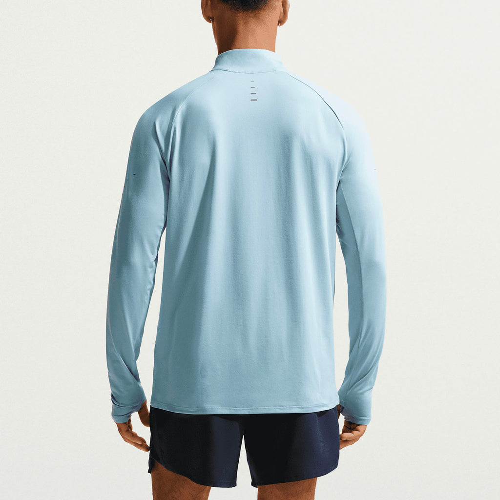 Nike Dri-FIT Stride 1/4 Zip Men's Running Jacket - Light Armory Blue