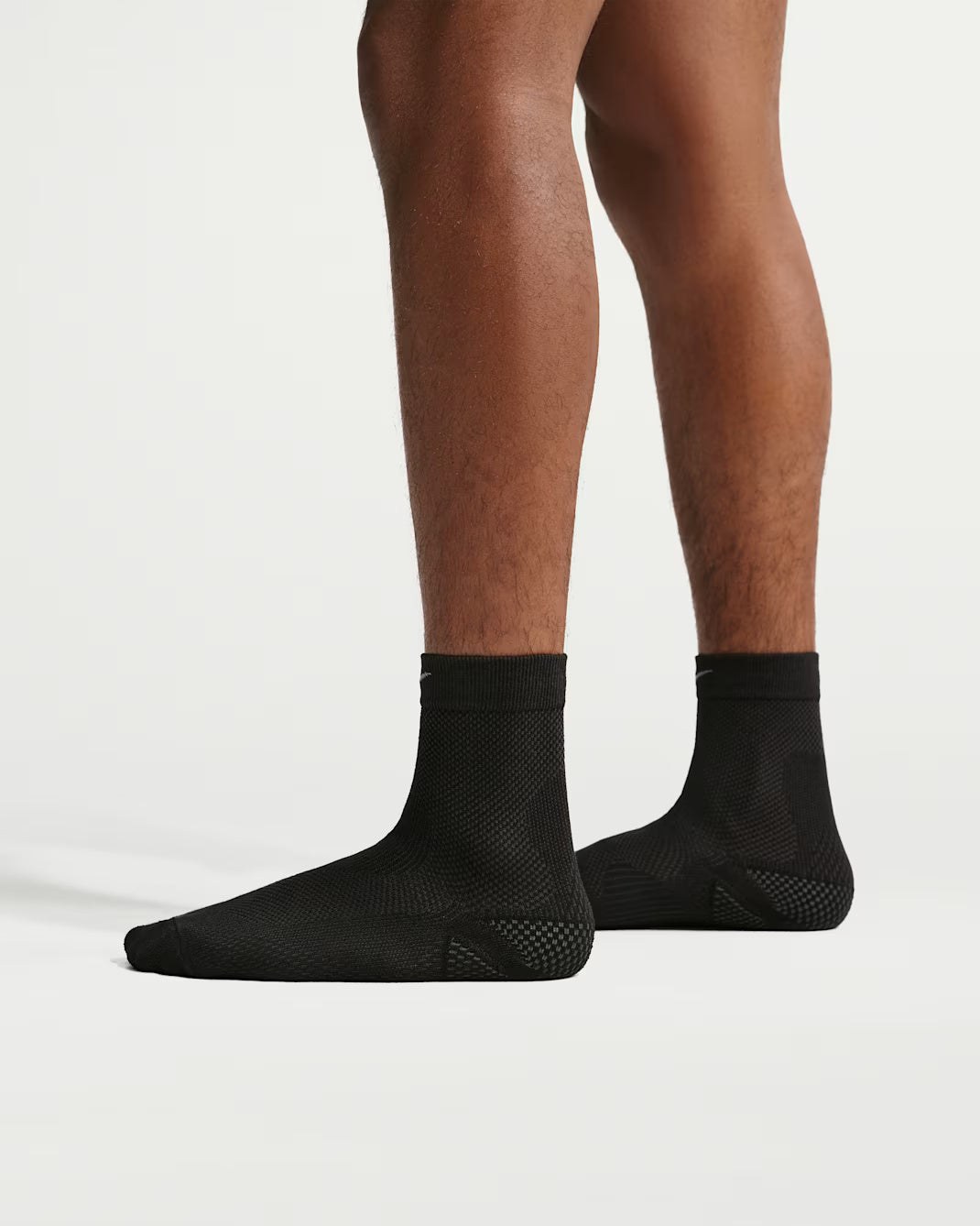 Nike Running Lightweight Micro Crew Socks (1 Pair) - Black
