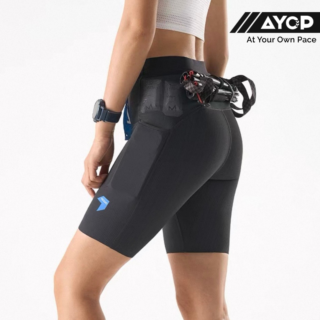 Nedao VelocityX Pro Trail 7-inch Women's Running Tights - Black