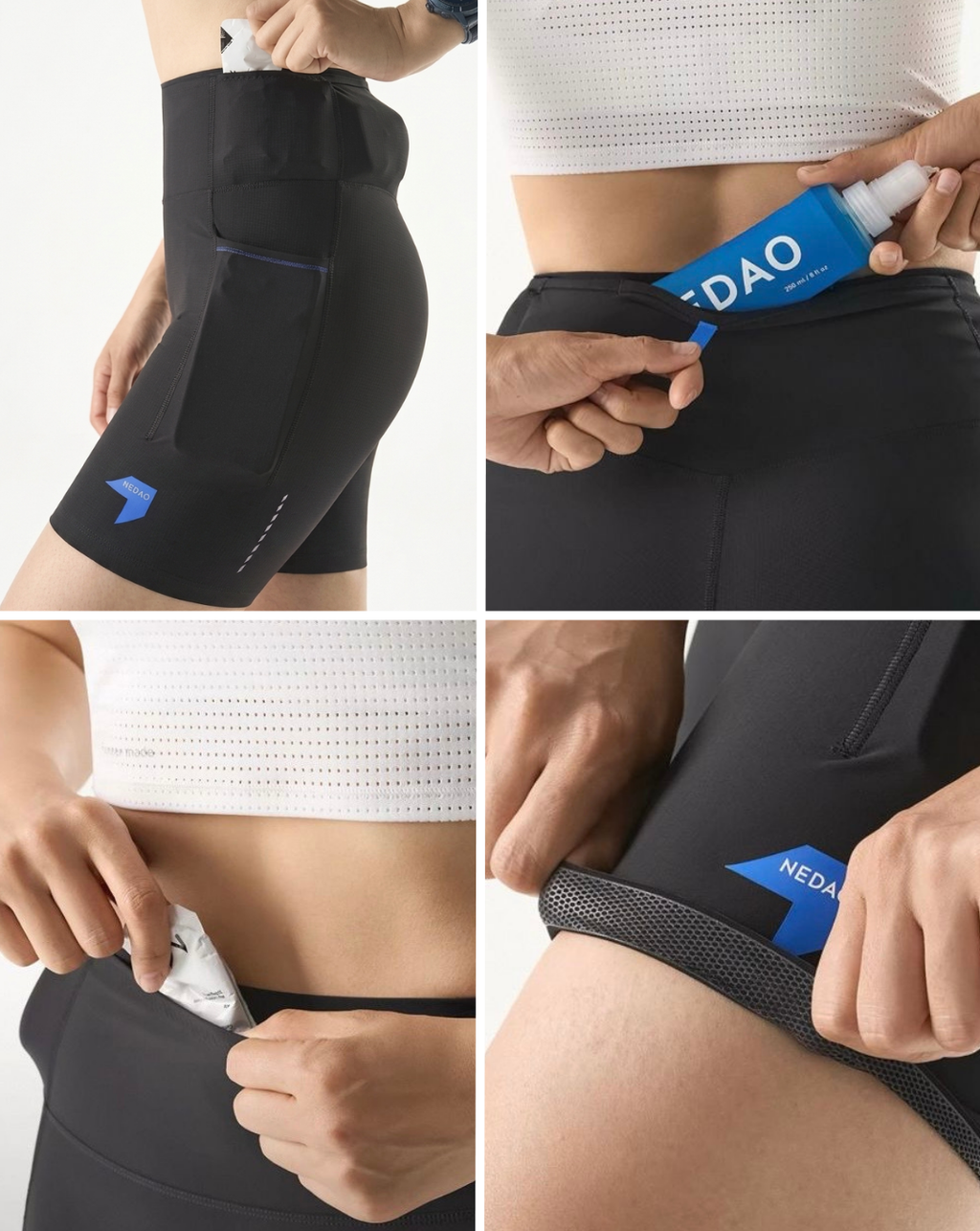 Nedao Flexfit 6-inch V3.0 Women's Running Tights
