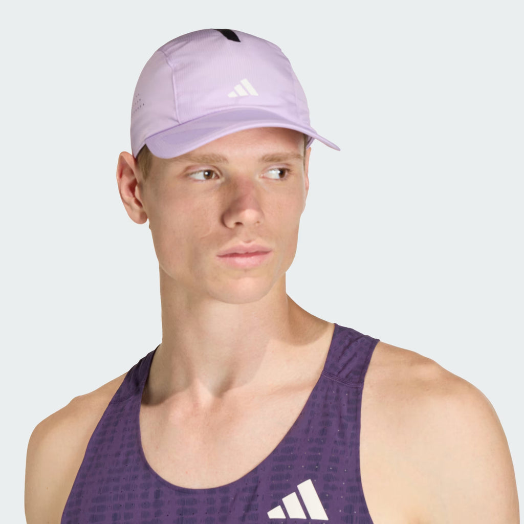 Adidas Runningxadizero Lightweight CLIMACOOL Running Cap - Powder Plum