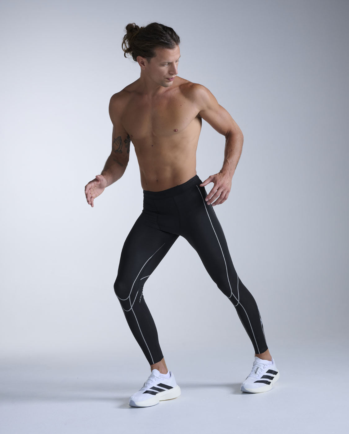 2XU Lightspeed Kinesis Men's Compression Leggings - Black