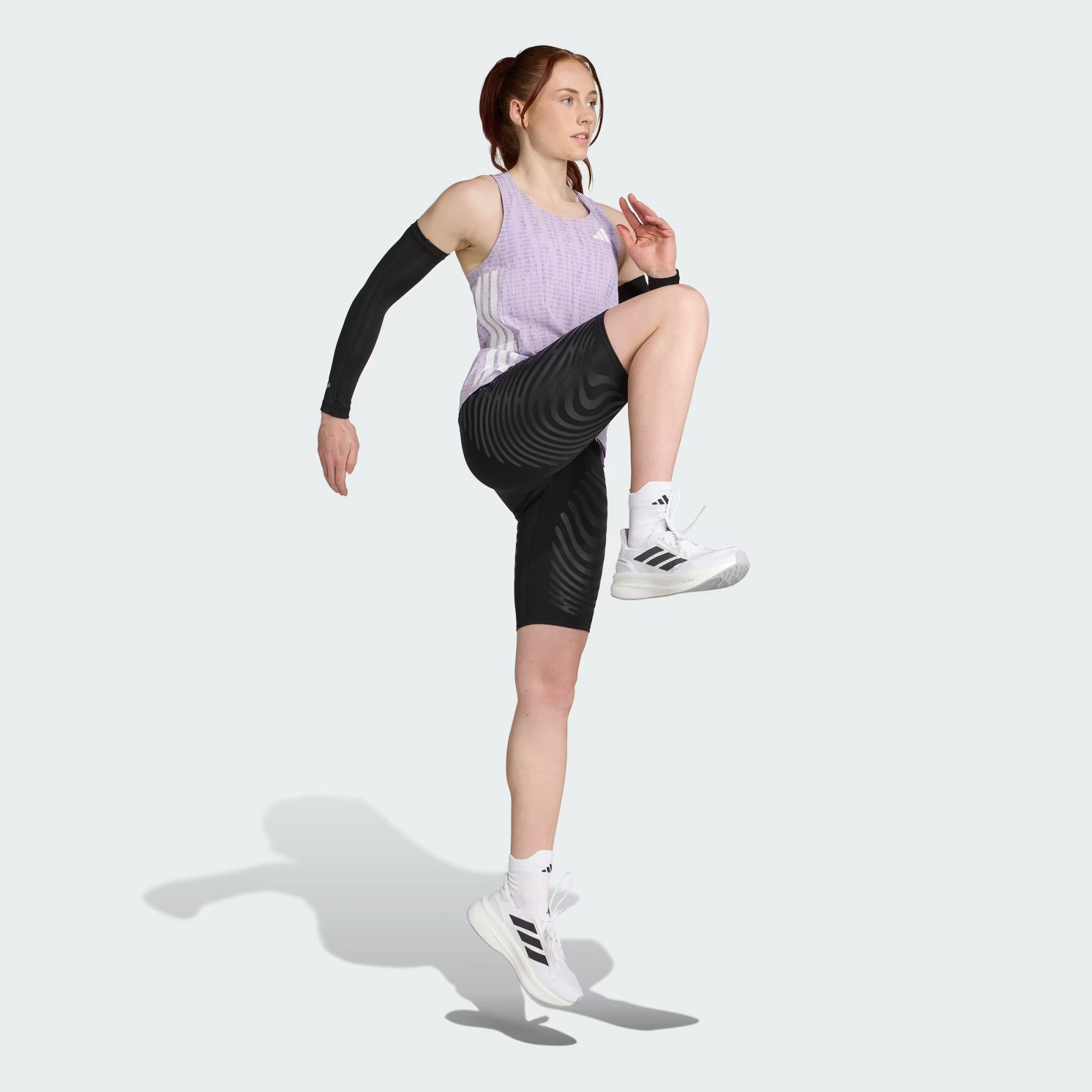 Adidas Adizero Women's Running Singlet - Powder Plum