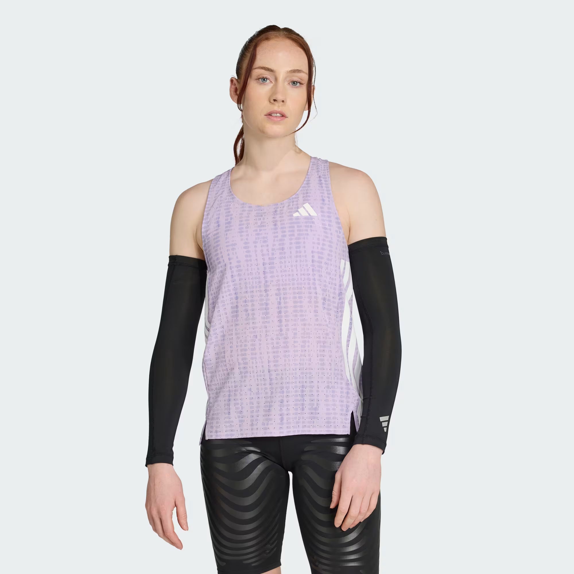 Adidas Adizero Women's Running Singlet - Powder Plum