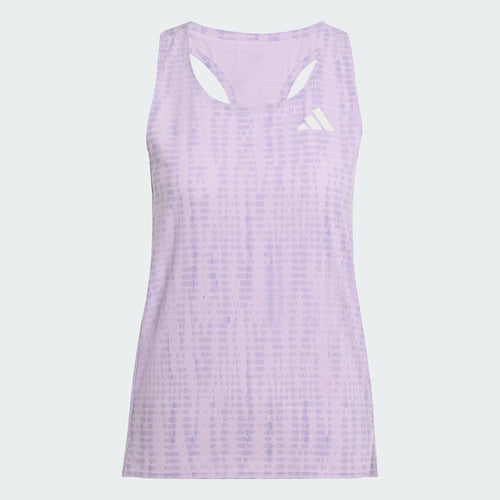 Adidas Adizero Women's Running Singlet - Powder Plum