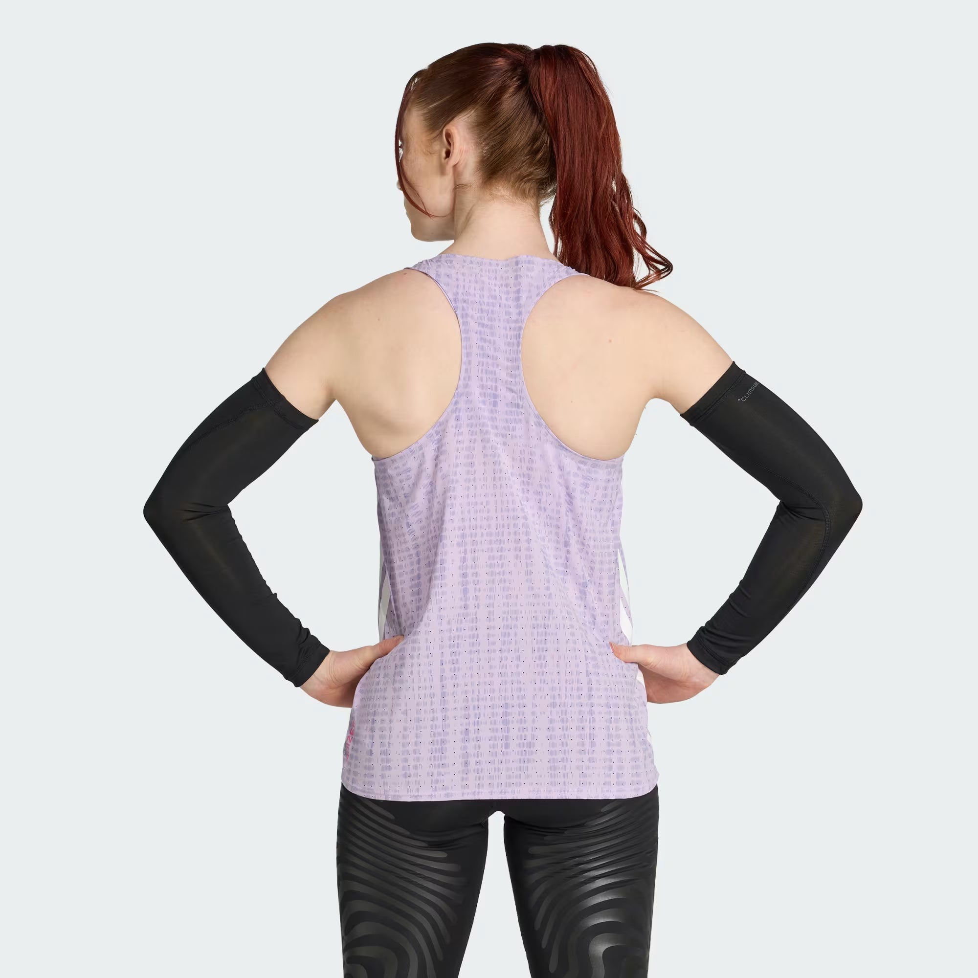 Adidas Adizero Women's Running Singlet - Powder Plum