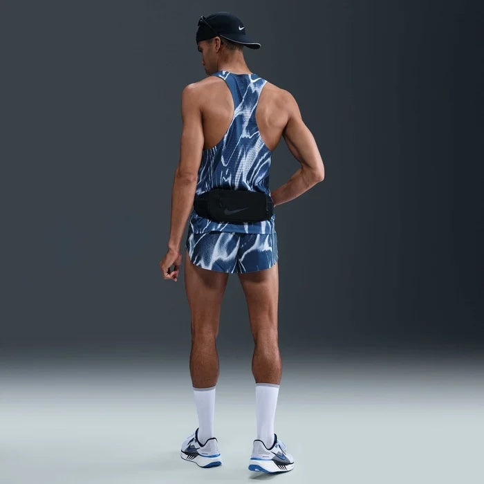 Nike Dri-FIT ADV Aeroswift Men's Running Singlet - Coastal Blue/White