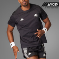 UNISEX Adidas Runner Short Sleeve Tee - Black