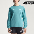 UNISEX Adidas Runner Long Sleeve Tee - Powder Teal